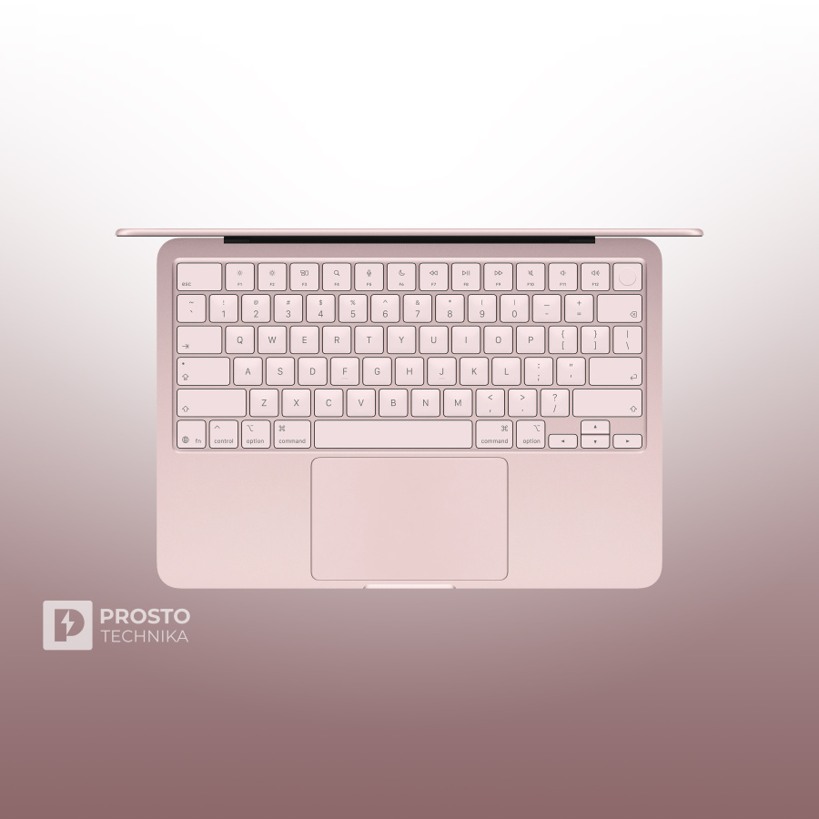 Ноутбук Apple MacBook Neo 13" (A18 Pro, 6C CPU, 5C GPU, 8Gb, 256Gb SSD), розовый румянец (MHFH4)